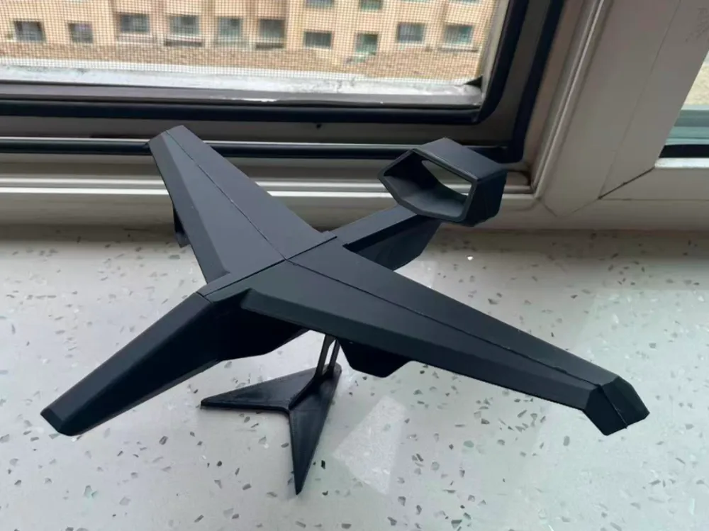 Stealth Strategic Transport Aircraft Model