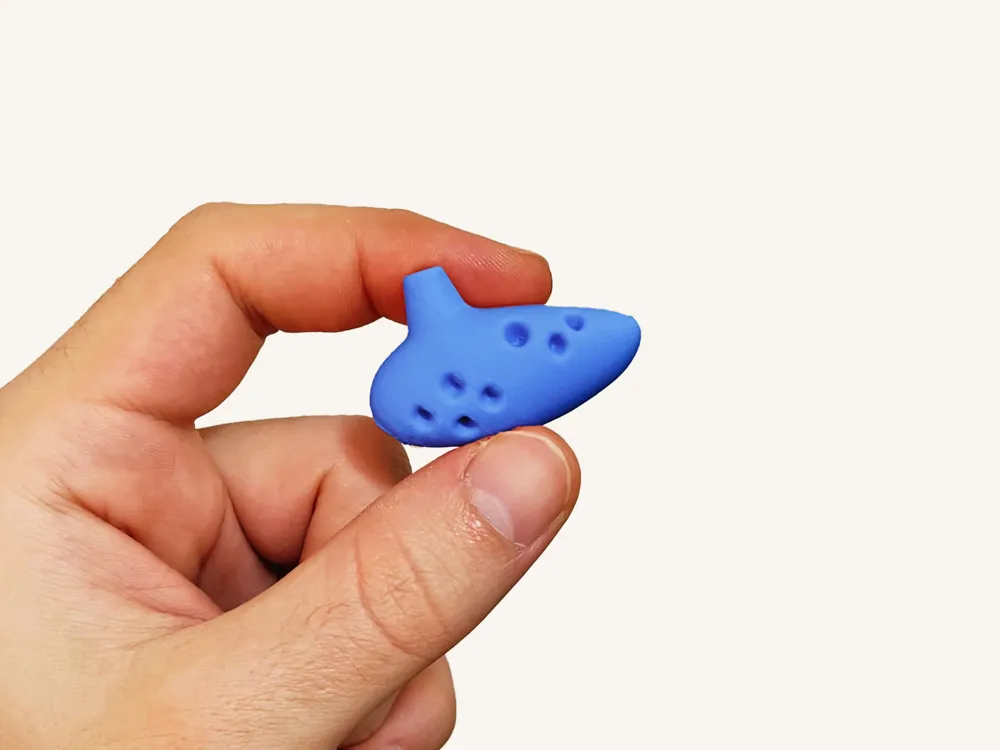 Zelda Ocarina of Time Charm, photo 2 of 4 - Zelda Ocarina of Time Charm Miniatures