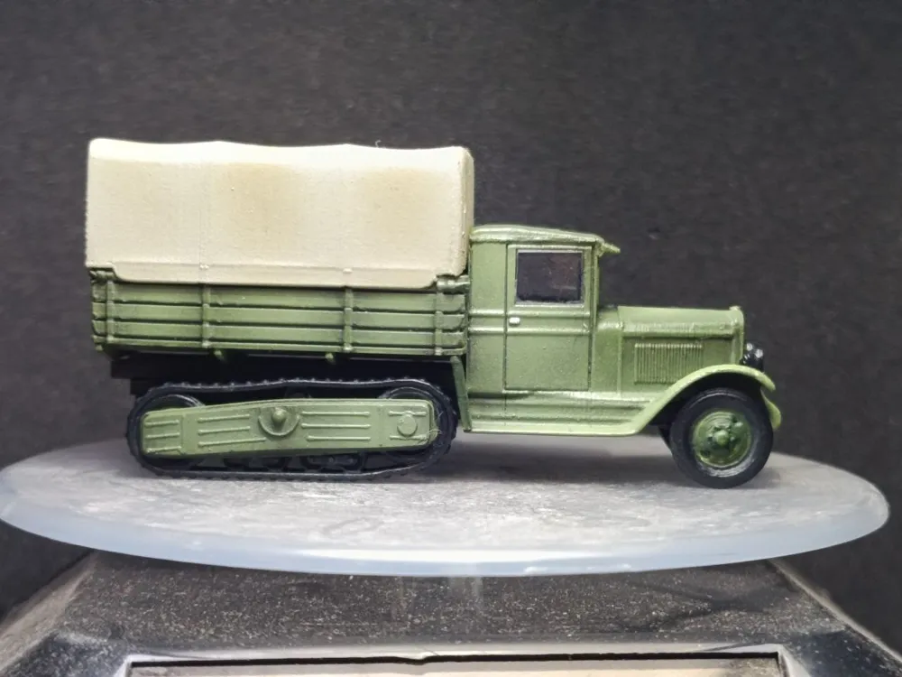 ZiS-22. USSR half-truck. 1/87 scale, photo 3 of 4 - ZiS-22. USSR half-truck. 1/87 scale Hobby & DIY